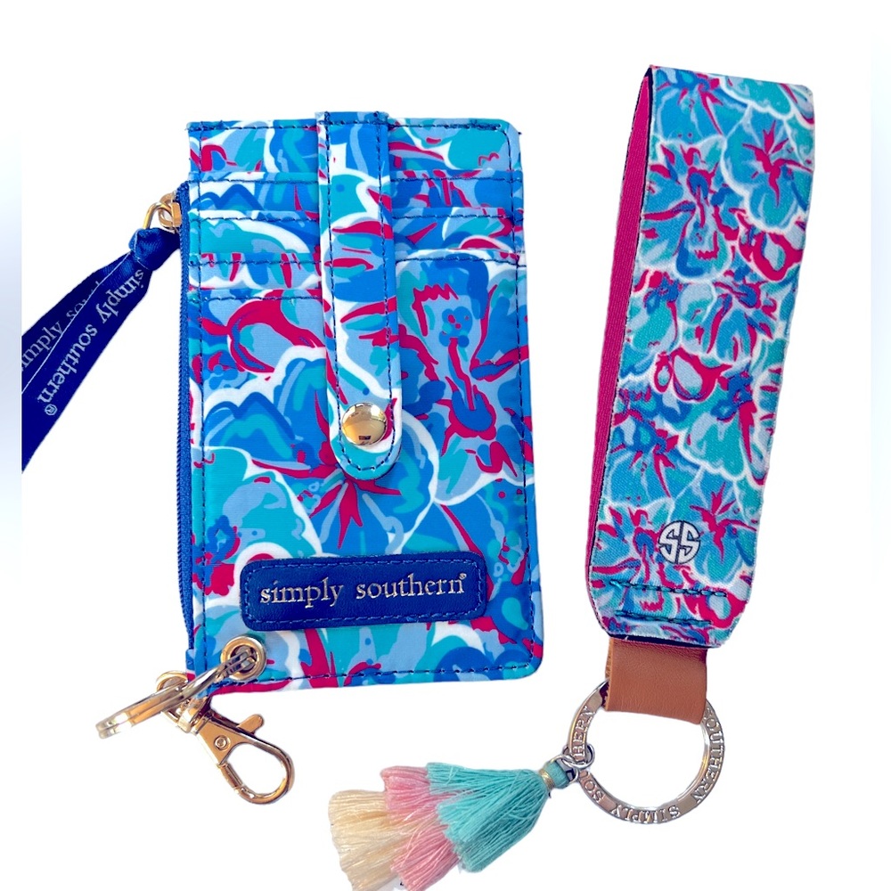 Simply Southern keychain & mini-wallet